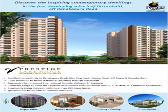 Discover the inspiring contemporary dwellings at Prestige Lake Ridge in Bangalore